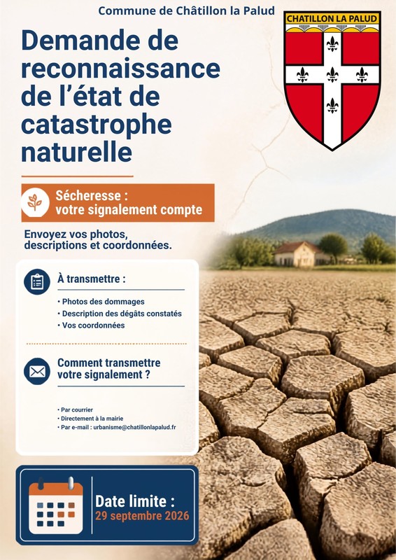 SÉCHERESSE:LA COMMUNE RECENSE LES DOMMAGES SUR LES HABITATS